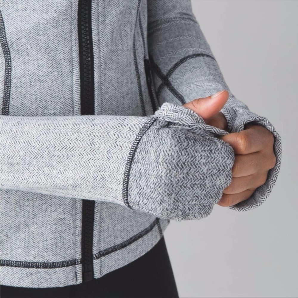 Lululemon divine jacket herringbone 8 - Picture 3 of 12